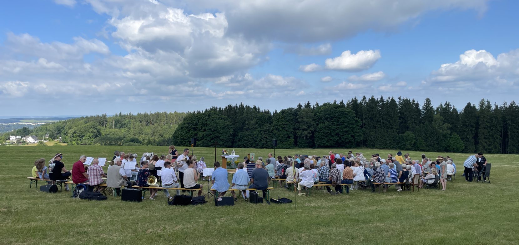 Berg-Gottesdienst in Schnarrtanne